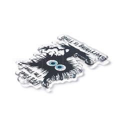 Акриловые подвески с принтом на хэллоуин&nbsp;MACR-C016-07