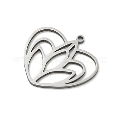 Pendentifs en acier inoxydable 304&nbsp;STAS-E525-02B-P