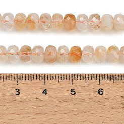 Fili di perle di citrino naturale riscaldate&nbsp;GG-CBA41EF-A01-6x4mm