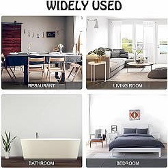 Зеркало акриловое самоклеющееся настенное декоративное&nbsp;AJEW-WH0518-24B