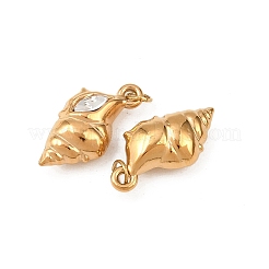 Нержавеющая сталь 304 с подвесками из прозрачного кубического циркония&nbsp;STAS-G364-05G