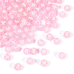 100шт 5 стиля прозрачные акриловые бусины&nbsp;TACR-TA0001-54B