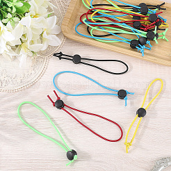 30 corde élastique de rangement en polyester 5 couleurs&nbsp;AJEW-CN0006-36