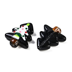 Бусины лэмпворк ручной работы новогодняя тема&nbsp;LAMP-I027-07B