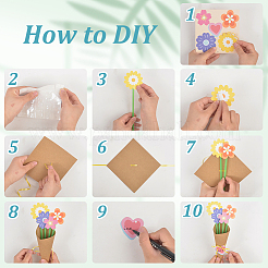 Наборы для создания букетов своими руками&nbsp;DIY-WH0740-23