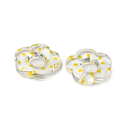 Прозрачные акриловые шарики печатных&nbsp;OACR-H124-05B-01