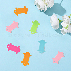 100 шт. 5 вида пластиковых катушек для ниток&nbsp;AJEW-SC0003-96