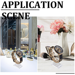 С-образные подставки для браслетов из АБС-пластика&nbsp;BDIS-WH20001-03A