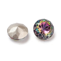 Cabochon in vetro con strass a punta k9&nbsp;X-RGLA-P030-06B-001VO