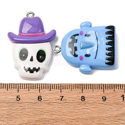 Подвески из непрозрачной смолы на хэллоуин&nbsp;RESI-I348-02