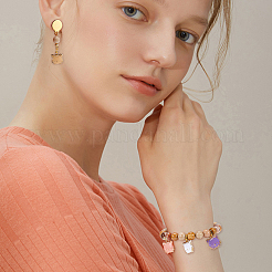 60 шт. 10 цвета экологически чистые подвески из цинкового сплава&nbsp;ENAM-PH0001-83