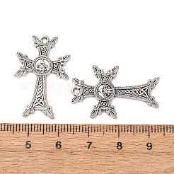 Tibetischer stil Aluminium Anhänger & Charms&nbsp;FIND-C094-30B-AS