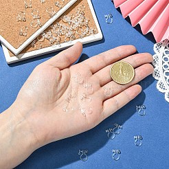 24 шт. пластиковая фурнитура для сережек-клипс&nbsp;KY-YW0002-32