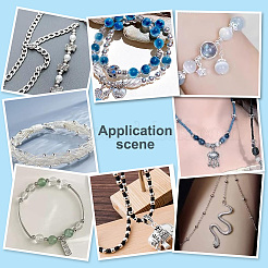 200 шт. 202 нержавеющая сталь проставки бусины&nbsp;STAS-UN0056-40