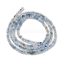 Natürliche Aquamarin Perlen Stränge&nbsp;LS-G-RM2025-A17-2mm