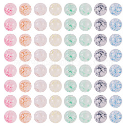 160 Stück 8 Farben Glasimitat-Edelsteinperlen&nbsp;GLAA-TA0004-38