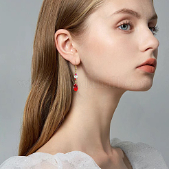 15 прядь 12 стиля гальванизированные стеклянные бусины пряди&nbsp;EGLA-PA0001-11