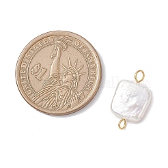 Подвески-коннекторы из натурального жемчуга Кеши&nbsp;PALLOY-JF04243-02