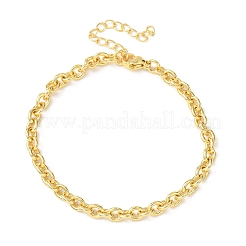 Браслеты-цепочки из латуни для женщин&nbsp;BJEW-C140-04G