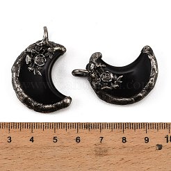 Natürlichen Obsidian Anhänger&nbsp;G-H359-05AS-02