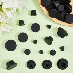 30 шт. 5 стили силиконовых заглушек для отверстий&nbsp;AJEW-GF0011-63B