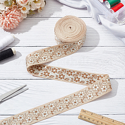 10 ярд полиэфирные ленты с вышивкой в этническом стиле&nbsp;OCOR-FG0002-24D