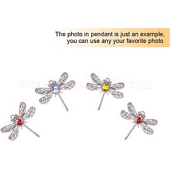 Поделки кулон материалы&nbsp;PH-DIY-G005-63AS-WH