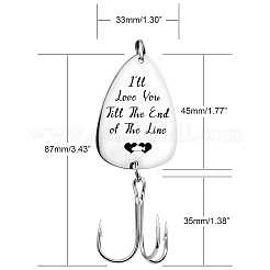 Ami da pesca alla carpa in lega&nbsp;STAS-FG0001-04J