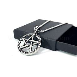 Ожерелья с подвеской в виде пентаграммы из нержавеющей стали в стиле панк&nbsp;VY4031