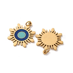 Подвески из нержавеющей стали 304 с эмалью&nbsp;STAS-U061-01G