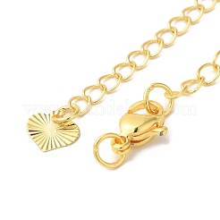 Латунные концы стойки с цепочкой и застежками-карабами&nbsp;KK-F873-02G