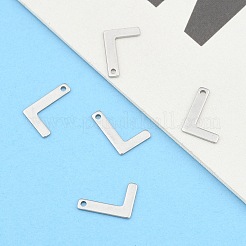 Dijes de letras de acero inoxidable 304 resistentes al deslustre&nbsp;LS-STAS-O072-L