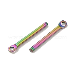 Placcatura ionica (ip) ciondoli in acciaio inossidabile 304&nbsp;STAS-Q323-03A-MC