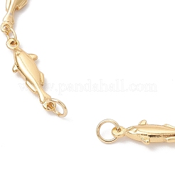 Изготовление браслета-цепочки из латуни&nbsp;AJEW-JB01419