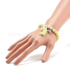 Bracelets extensibles en perles acryliques&nbsp;BJEW-JB07785