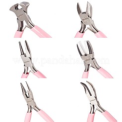 Set di pinze per gioielli in acciaio al carbonio 45 #&nbsp;PT-SC0001-08