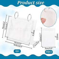 Vertikaler Displayrahmen aus Acryl&nbsp;ABAG-WH0039-33B