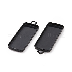 Оправы для подвесок из нержавеющей стали 304 в виде кабошонов&nbsp;STAS-I069-36EB