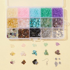 Kit de fabrication de bracelets de boucles d'oreilles en perles bricolage&nbsp;DIY-FS0002-63