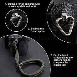 2 комплект 2-цветных нейлоновых ремешков для крепления камеры на запястье&nbsp;FIND-OC0002-13