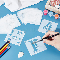 42шт 42 стиля трафарет для рисования домашних животных&nbsp;DIY-WH0349-16