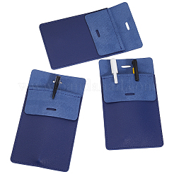 Trousse à stylos rectangulaire en cuir synthétique pour médecin et infirmière&nbsp;LS-AJEW-WH20060-95A