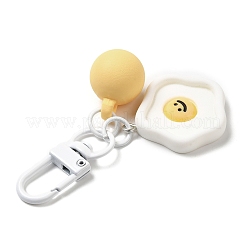 Portachiavi con ciondolo in acrilico con volto sorridente del fumetto&nbsp;LS-KEYC-D017-01A