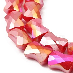 Нити стеклянных бусин ab цветной пластины&nbsp;EGLA-P051-06A-B04