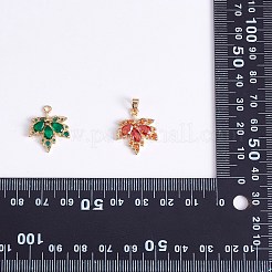 6шт латунные подвески из кубического циркония&nbsp;JX597A