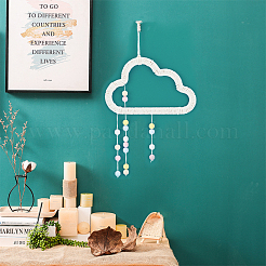 Деревянные рамы макраме&nbsp;WOOD-WH0022-57A