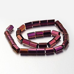 Electroplate non magnetici ematite sintetico fili di perline&nbsp;G-F300-38B-04