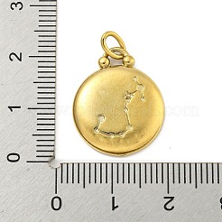 304 Edelstahl Anhänger Strass Fassungen&nbsp;STAS-O009-01H-G