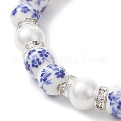 Armbänder mit Schleifenanhänger aus Messing&nbsp;BJEW-JB12905
