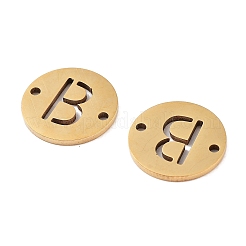 PVD-Vakuumbeschichtung 201 Edelstahl hohle flache runde Glieder&nbsp;FIND-R149-03B-G